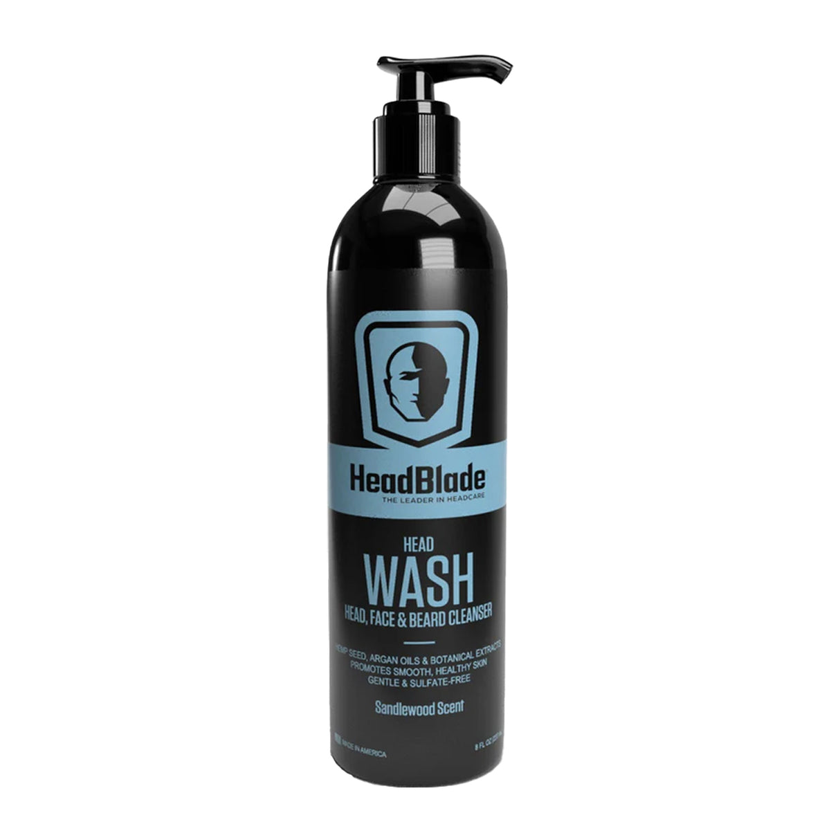 HeadBlade HeadWash Head, Face & Beard Cleanser, 237ml