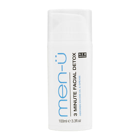 men-u 3 Minute D-TOX, 100ml Skin Care Masks & Peels