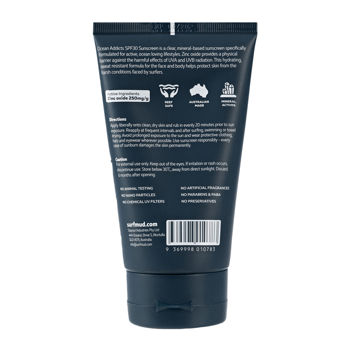 Surfmud Ocean Addicts SPF 30 Sunscreen