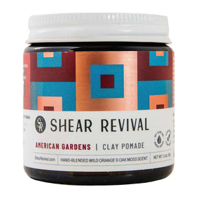 Shear Revival American Gardens Clay Pomade 96g Hair Styling Products