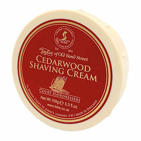 Taylor of Old Bond Street Cedarwood Shaving Cream 150g Bowl Shaving Cream