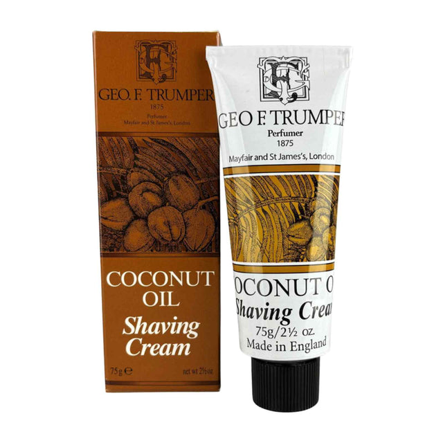 Geo. F. Trumper Coconut Oil Shaving Cream Tube, 75g Shaving Cream