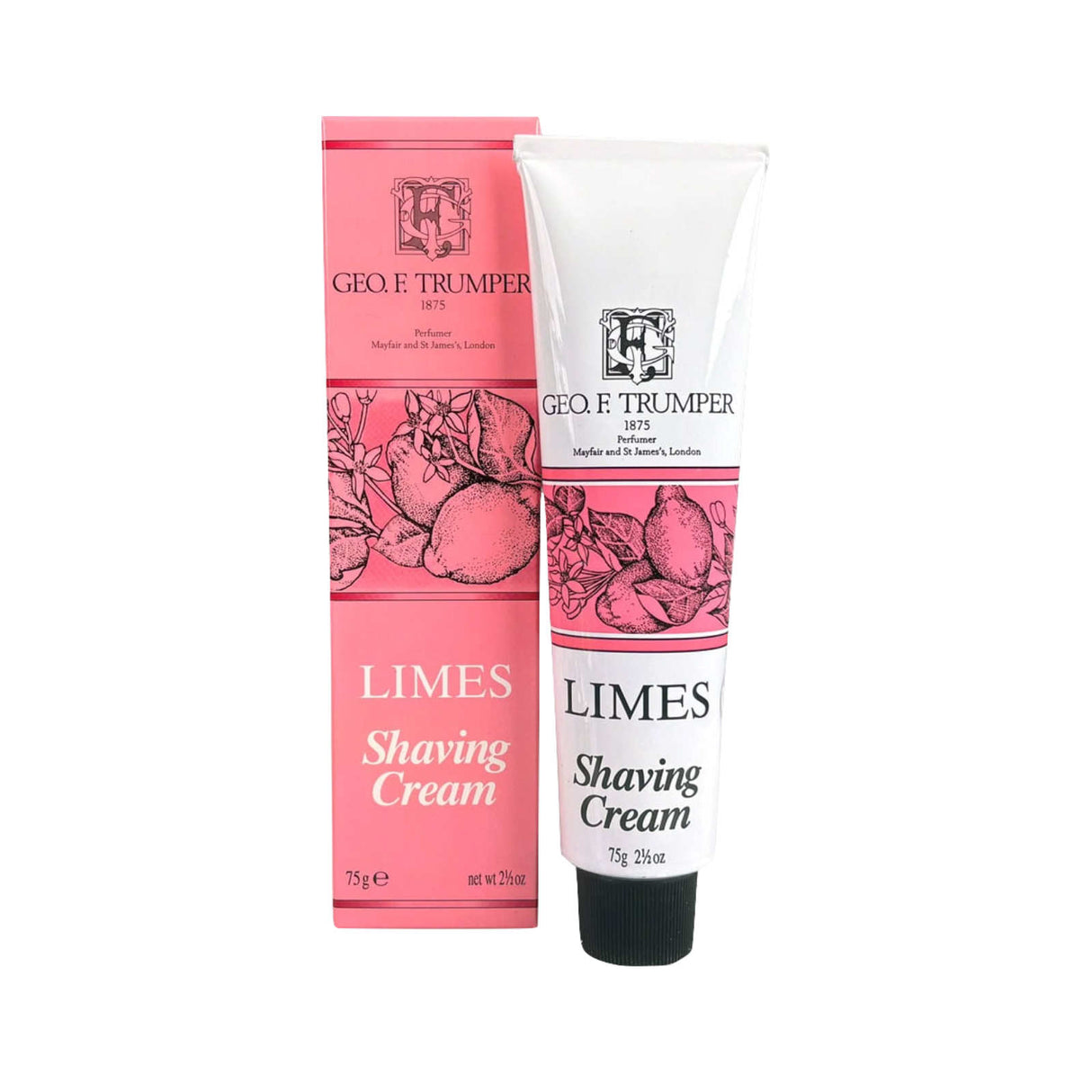 Geo. F. Trumper Limes Shaving Cream Tube, 75g Shaving Cream