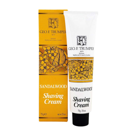 Geo. F. Trumper Sandalwood Shaving Cream Tube, 75g Shaving Cream