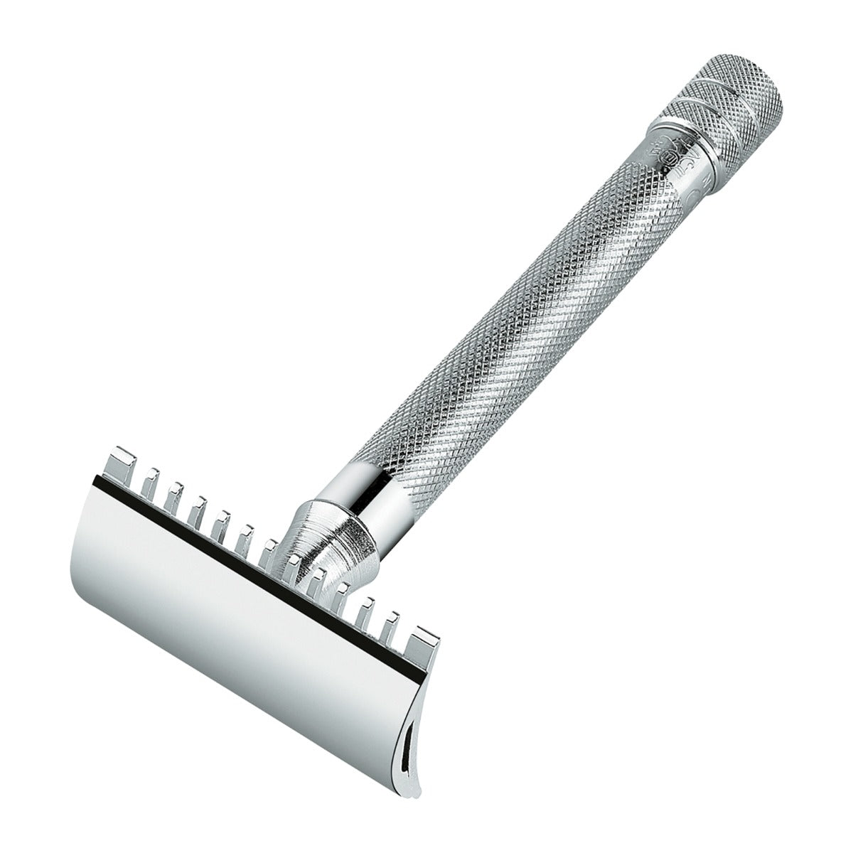 Merkur Solingen Long Classic Safety Razor: Open Comb (25C)