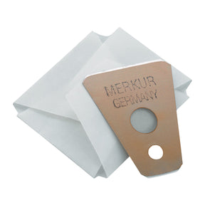 Merkur Moustache & Eyebrow Razor Blades (10) Razors & Razor Blades