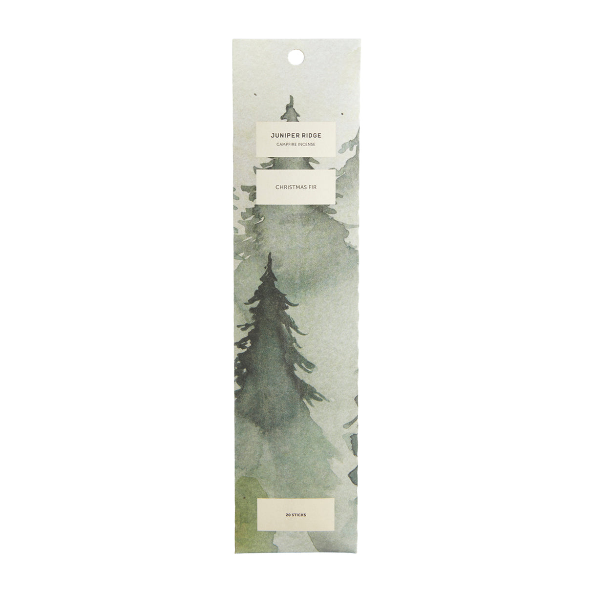 Juniper Ridge Christmas Fir Campfire Incense, 20pcs Incense