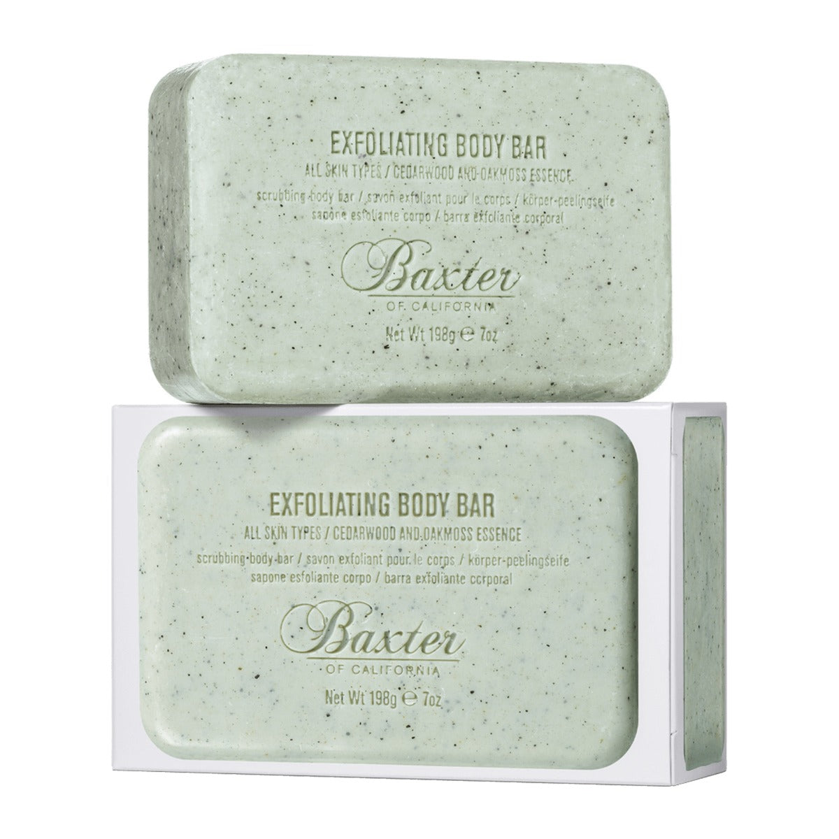 Baxter of California Exfoliating Body Bar, 198g Bar Soap