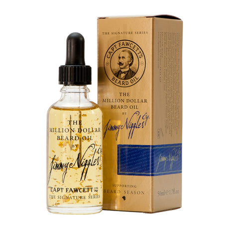 Captain Fawcett's The Million Dollar Beard Oil by Jimmy Niggles, 50ml