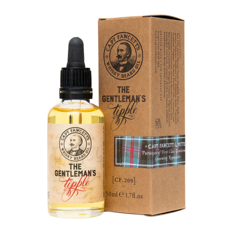 Captain Fawcett's The Gentleman's Tipple Whisky Beard Oil, 50ml Hair Styling Products