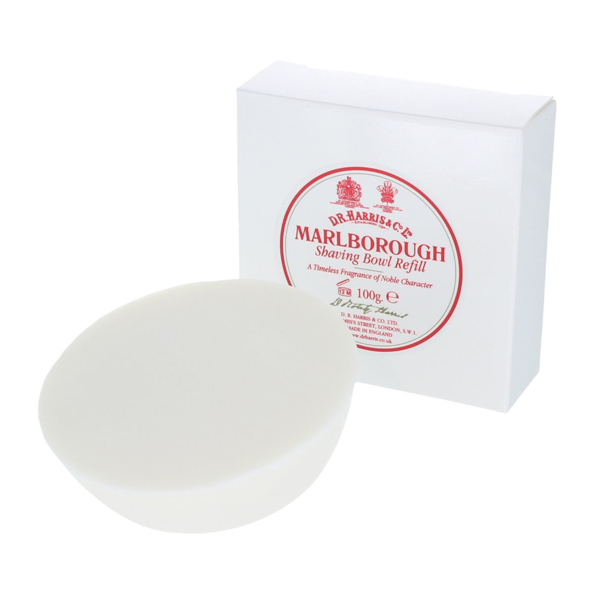 D. R. Harris Marlborough Shaving Soap Refill, 100g