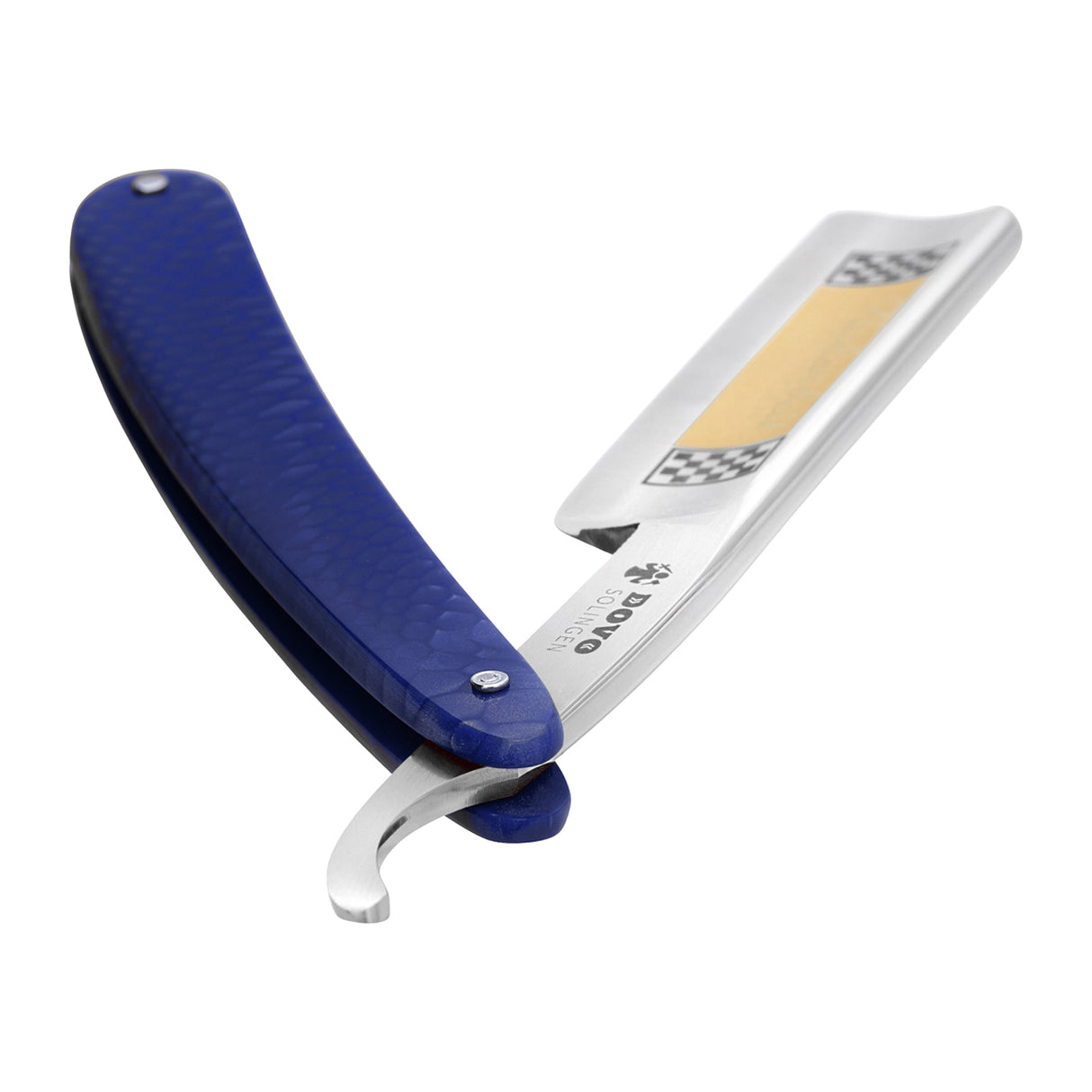 DOVO Solingen Facharbeit Straight Razor: Blue 6/8" Stainless