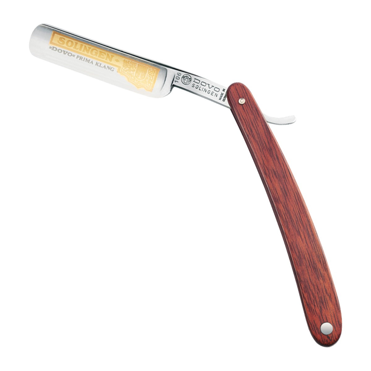 DOVO Solingen Straight Razor: Redwood Prima Klang 5/8"