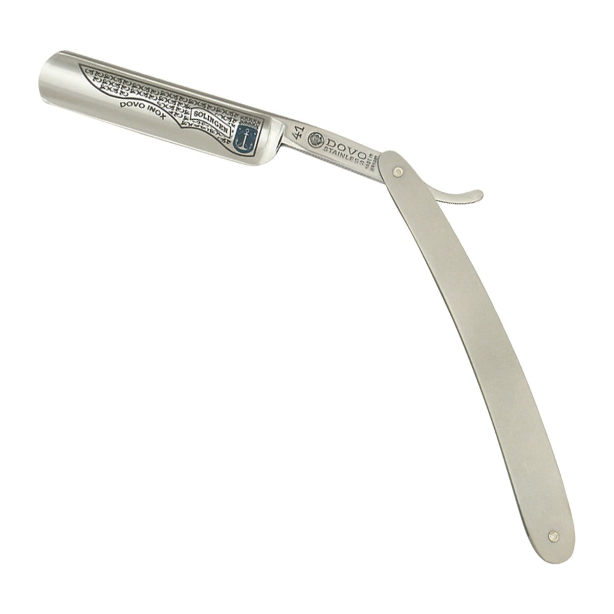 DOVO Solingen Straight Razor: Stainless Steel 5/8"