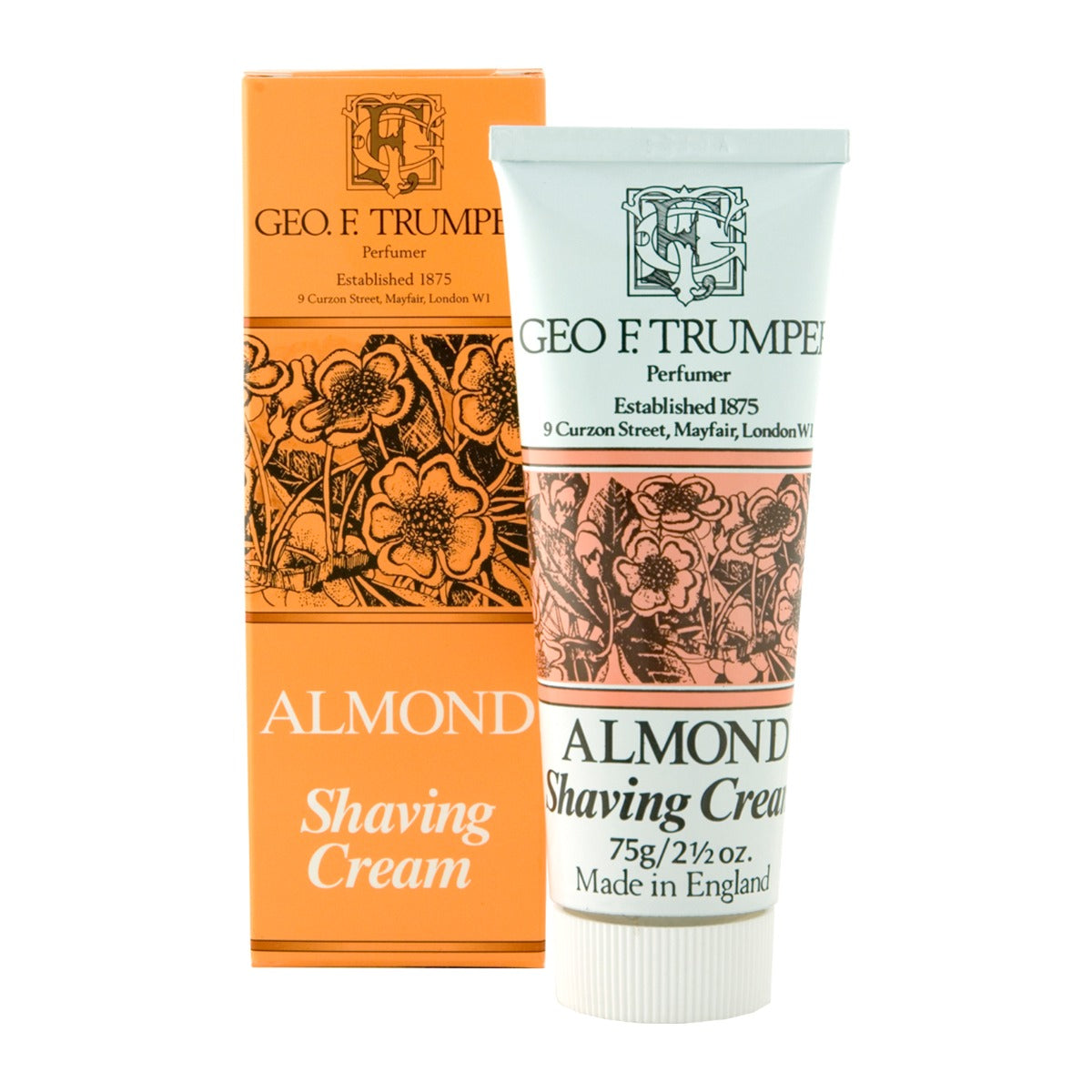 Geo. F. Trumper Almond Shaving Cream Tube, 75g Shaving Cream