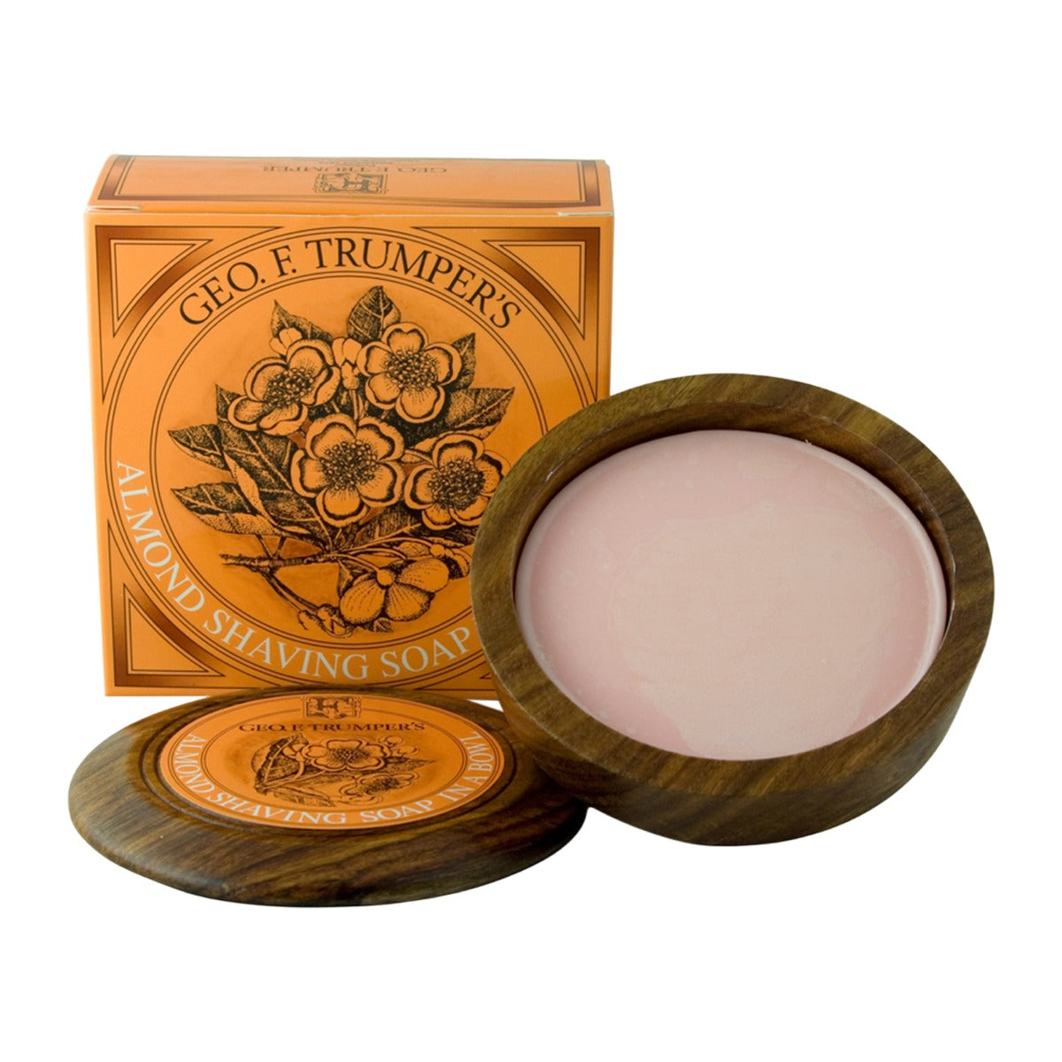 Geo. F. Trumper Almond Shaving Soap in Bowl, 80g