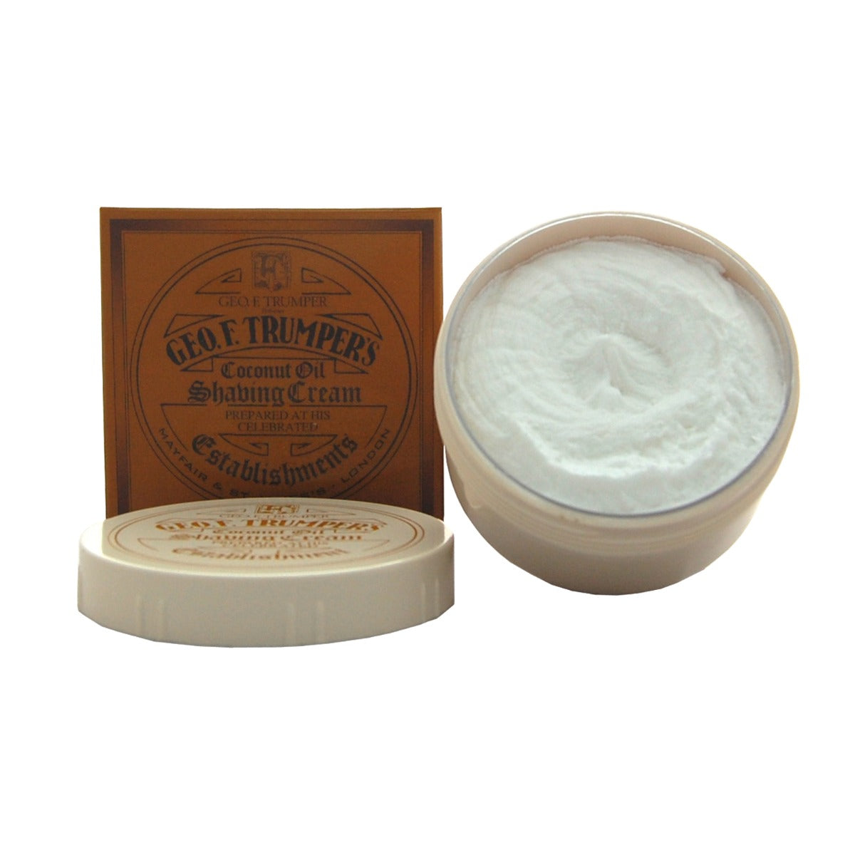 Geo. F. Trumper Coconut Oil Shaving Cream Bowl, 200g