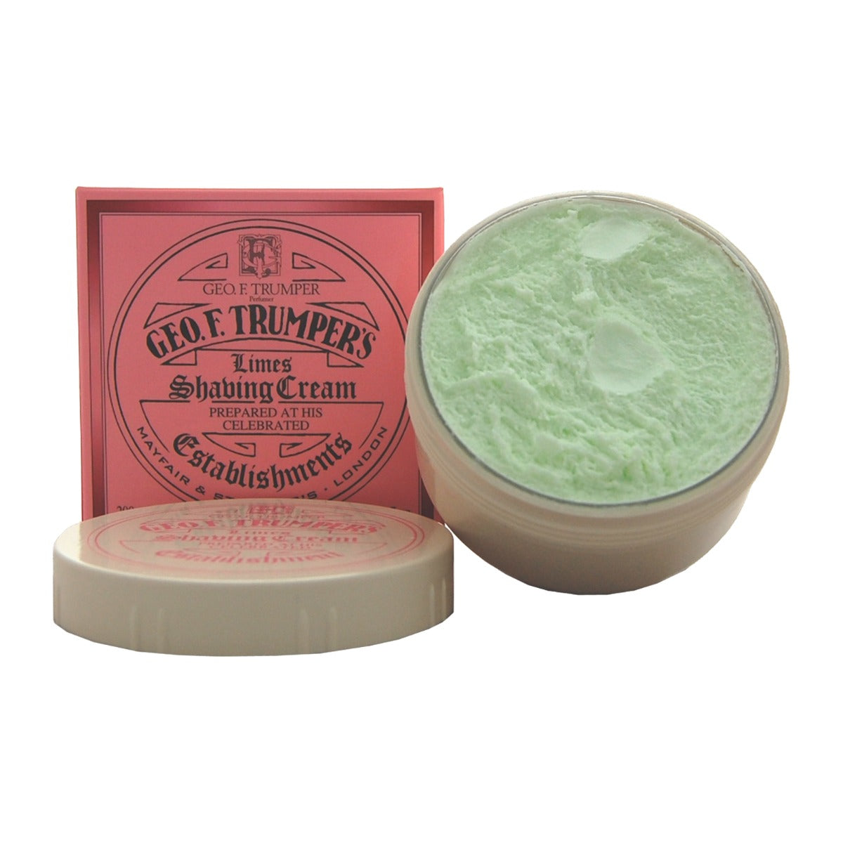 Geo. F. Trumper Limes Shaving Cream Bowl, 200g Shaving Cream