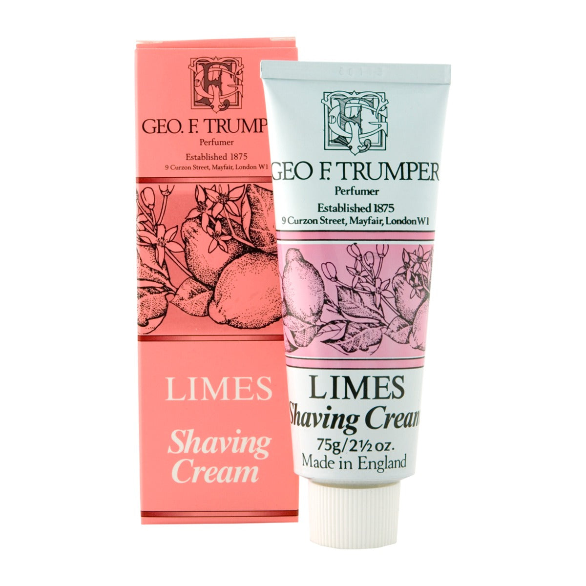 Geo. F. Trumper Limes Shaving Cream Tube, 75g Shaving Cream