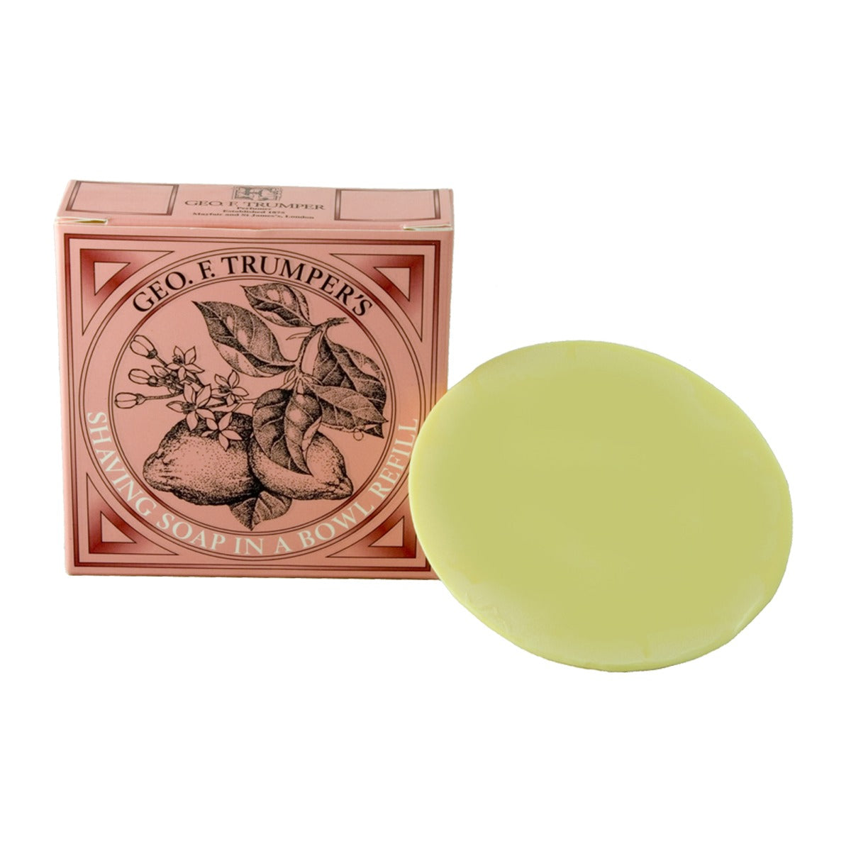 Geo. F. Trumper Limes Shaving Soap Refill, 80g