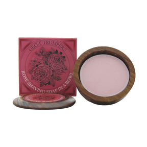Geo. F. Trumper Rose Shaving Soap in Bowl, 80g Shaving Cream