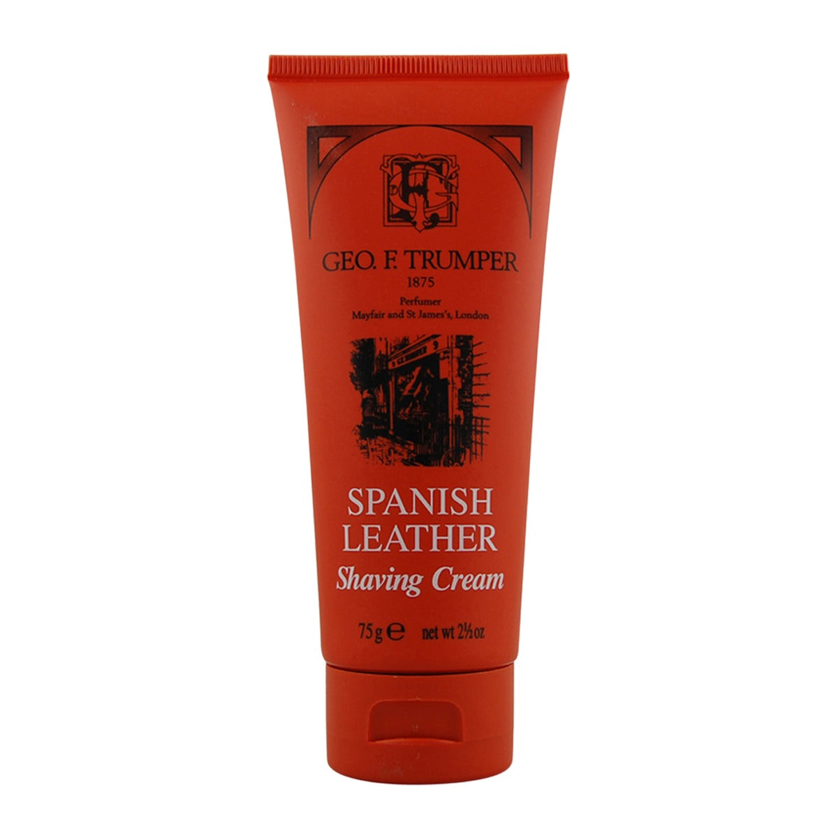 Geo. F. Trumper Spanish Leather Shaving Cream Tube, 75g Shaving Cream