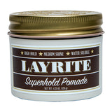 Layrite Superhold Pomade, 120g Hair Styling Products