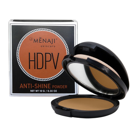 Menaji HDPV Anti-Shine Powder: Bronze, 10g Face Powder