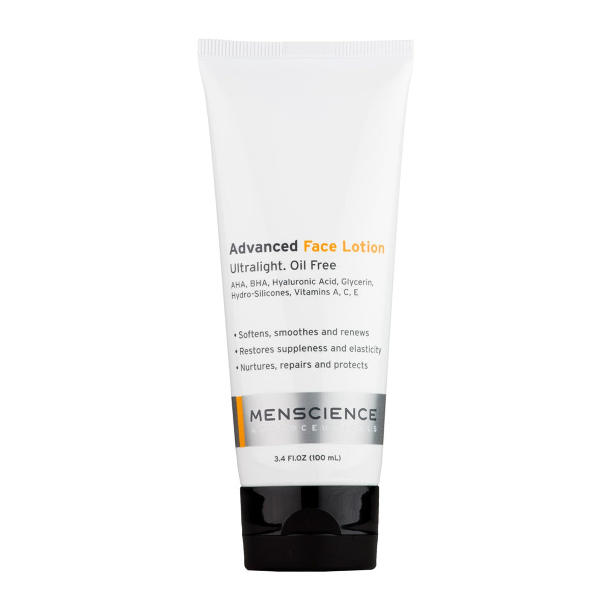 MenScience Advanced Face Lotion Oil Free, 100ml Lotion & Moisturizer