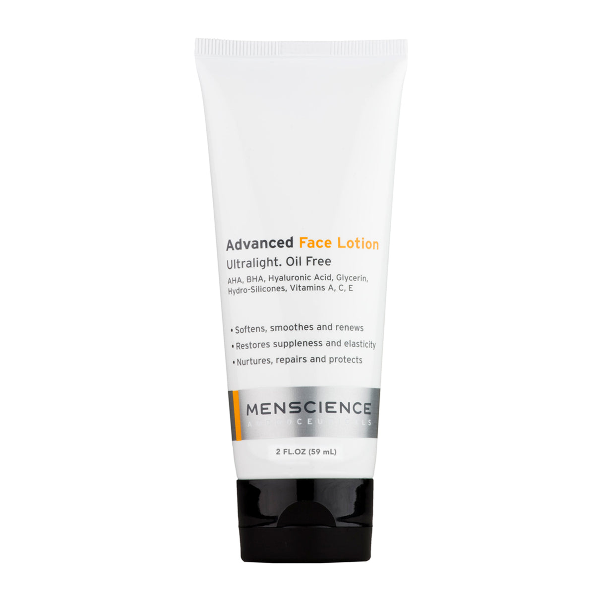 MenScience Advanced Face Lotion Oil Free, 59ml Lotion & Moisturizer