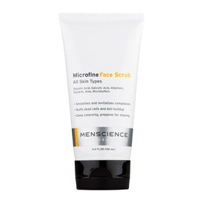 MenScience Microfine Face Scrub, 130ml Facial Cleansers