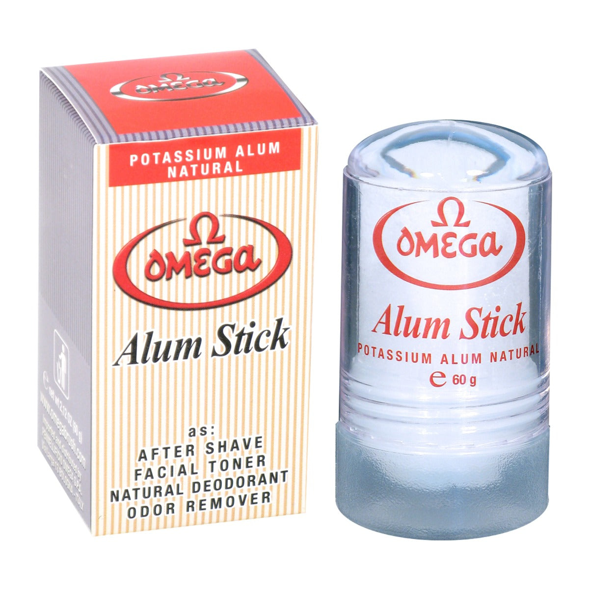 Omega Plus Sticks Omega Alum Stick, 60g – NOAH