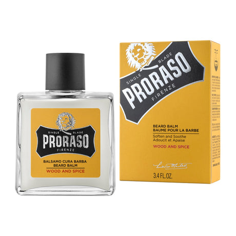 Proraso Beard Balm: Wood and Spice, 100ml Shaving & Grooming