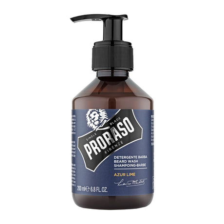 Proraso Beard Wash: Azur Lime, 200ml Shampoo