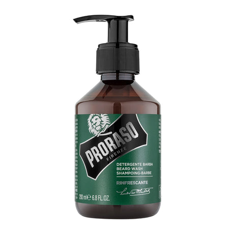 Proraso Beard Wash: Refreshing, 200ml Shampoo