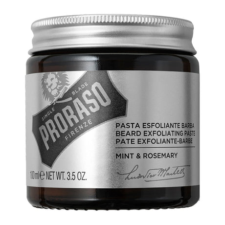 Proraso Beard Exfoliating Paste: Mint and Rosemary, 100ml Hair Care