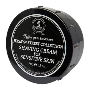 Taylor of Old Bond Street Jermyn Street Shaving Cream for Sensitive Skin 150g Bowl Shaving Cream