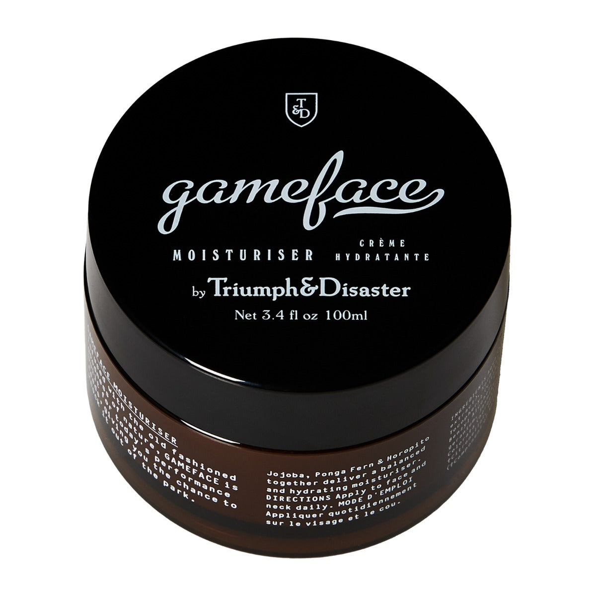 Triumph & Disaster Gameface Moisturiser Jar, 100ml